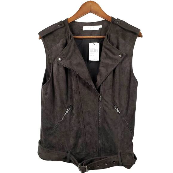 NEW! ASTR Military Sleeveless Top - M - Picture 1 of 8
